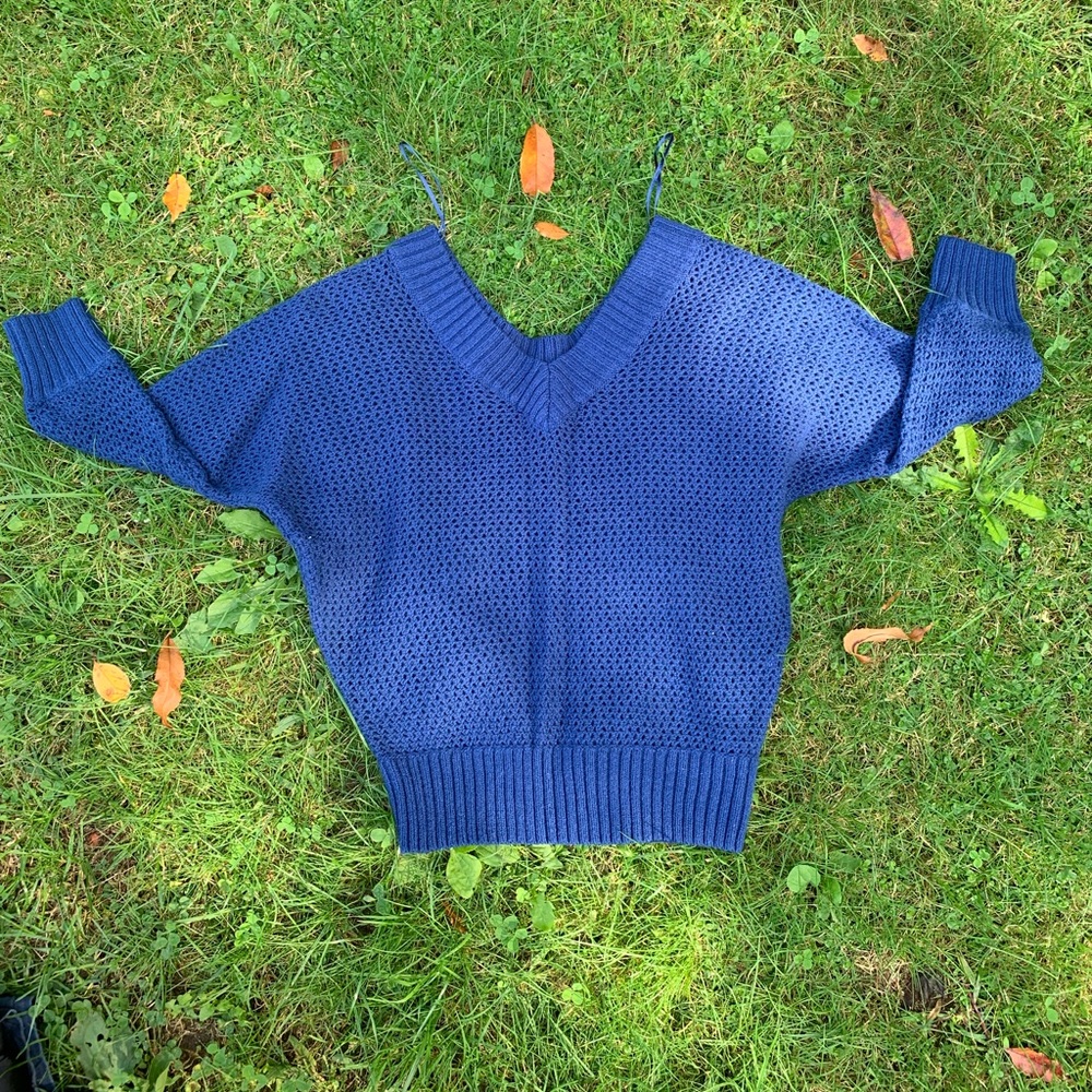Express cropped sweater
